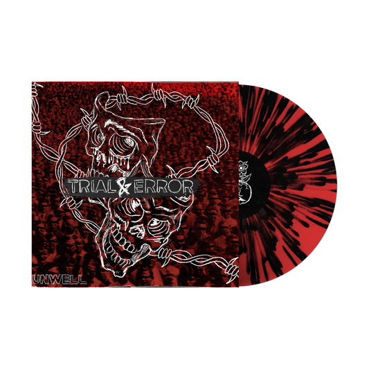 Trial & Error Vinyl (Black and Red Splatter)